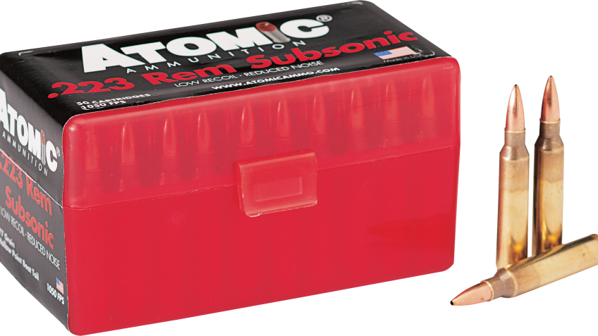 Atomic Ammunition’s Subsonic Rifle Ammunition