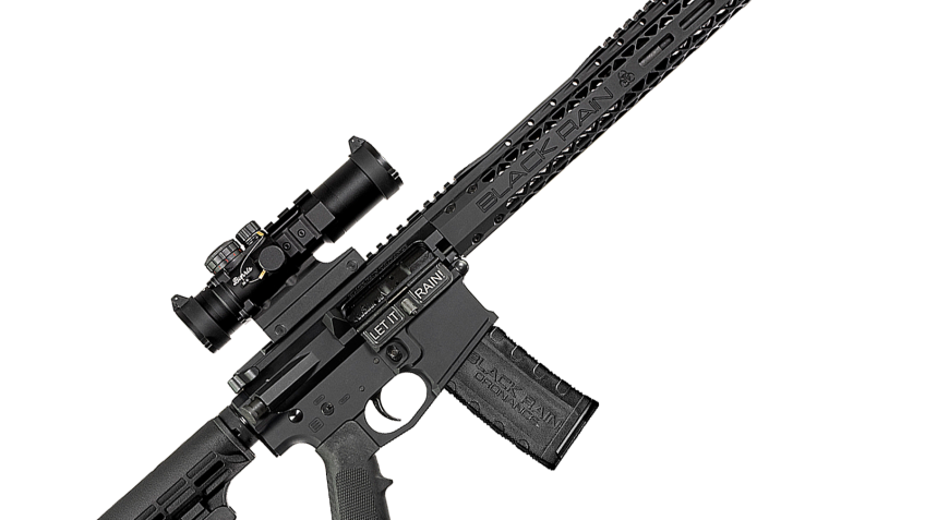 Black Rain Ordnance Tyrant Semi-Auto Rifle with Burris AR-332 3x Optic Package