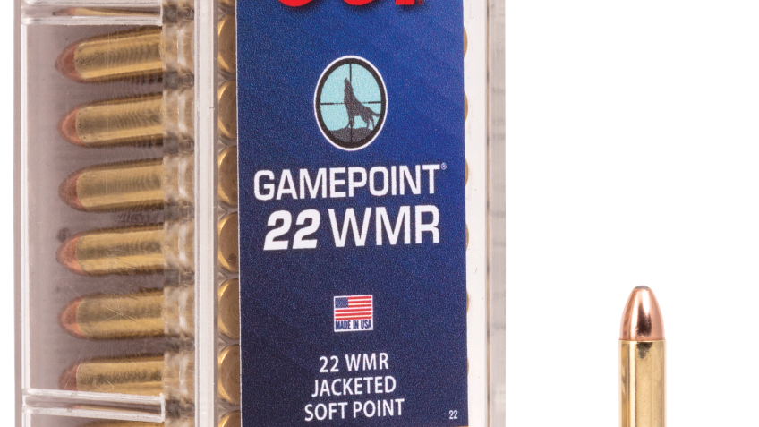 CCI Gamepoint Rimfire Ammo – .22 WMR – 40 Grain