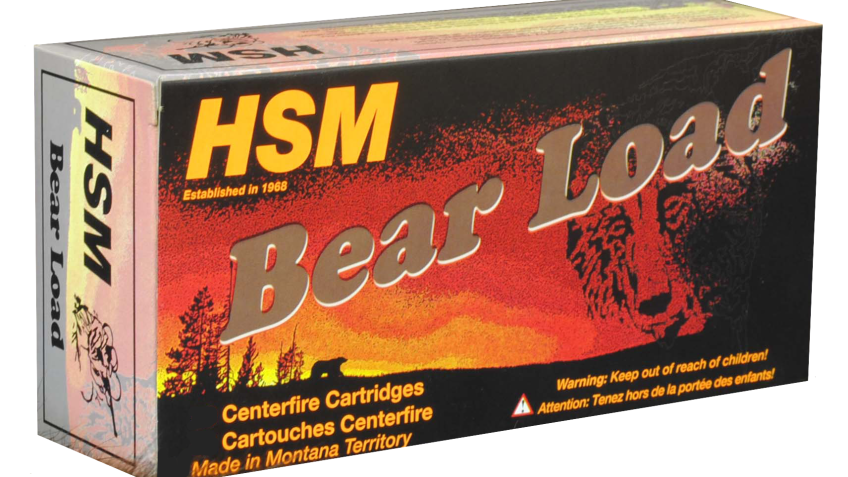 HSM Bear Load Handgun Ammo – 325 Grain – 20 Rounds