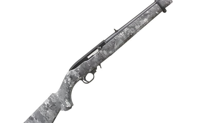 Ruger 10/22 TrueTimber Carbine Semi-Auto Rimfire Rifle – TrueTimber Midnight – .22 Long Rifle/Blued