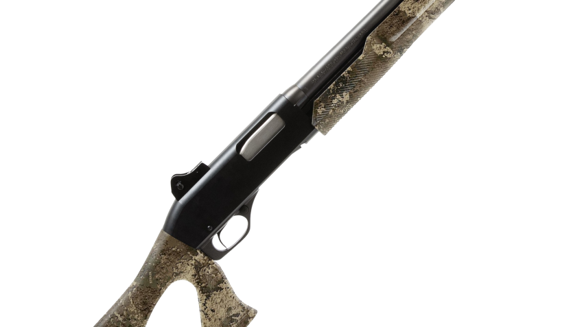 Savage Stevens 320 Security Thumbhole Pump-Action Shotgun with Ghost Ring Sights – 12 Gauge