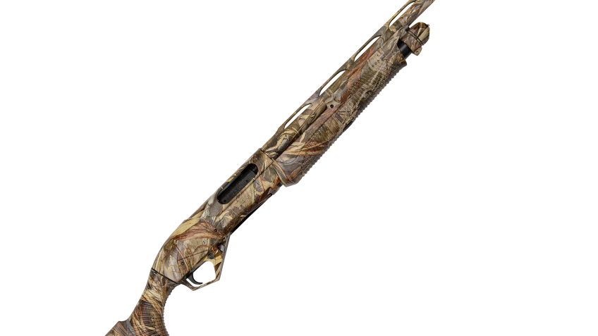 Benelli SuperNova Pump-Action Shotgun in TrueTimber DRT Camo