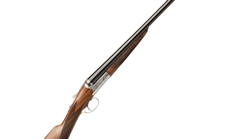 Beretta Parallelo 486 Side-by-Side Straight Stock Splinter Shotgun – 12 Gauge