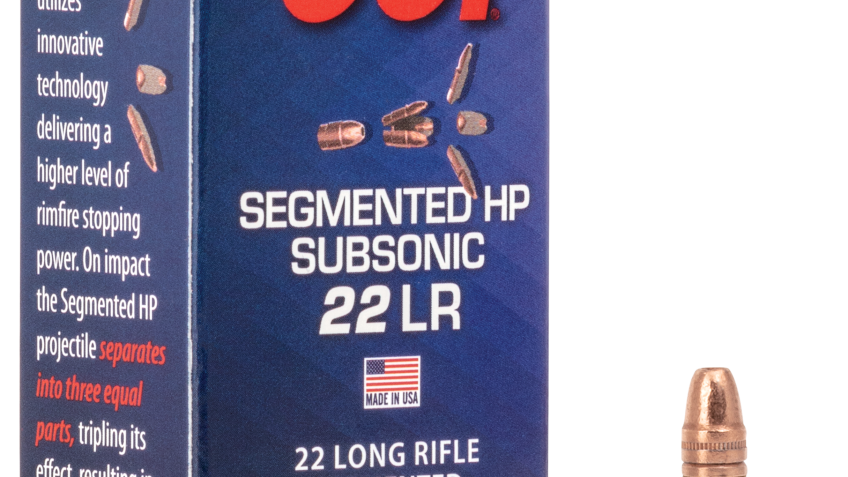 CCI Segmented Hollow Point Rimfire Ammo – .22 Long Rifle – 40 Grain – 50 Rounds