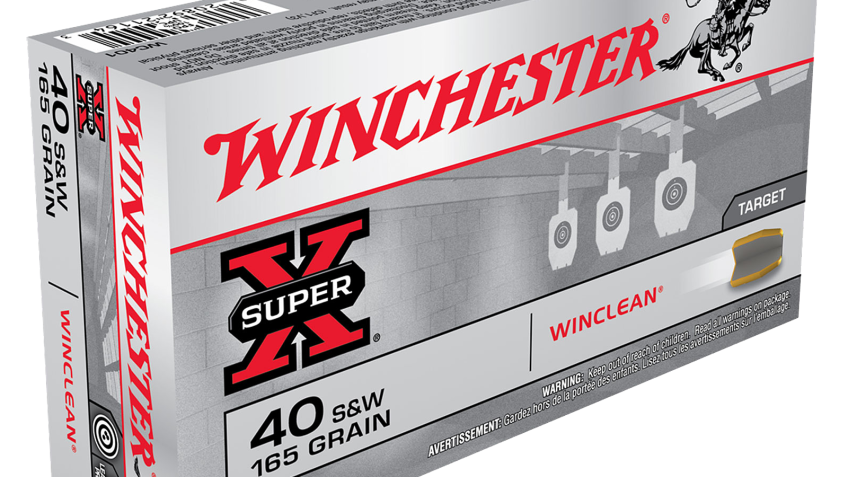 Winchester Super-X Target Handgun Ammo – .40 S&W – 165 Grain – 50 Rounds