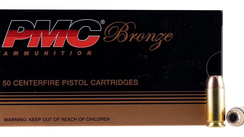 PMC Bronze Handgun Ammo – Jacketed Hollow Point – .40 S&W  – Jacketed HP – 50 Rounds