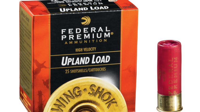 Federal Premium Wing-Shok High Velocity Upland Load Shotshells – #4 Shot – 1-1/8 oz. – 16 ga. – 250 Rounds