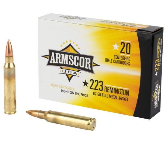 Armscor USA .223 Rem 62GR FMJ 20Rds