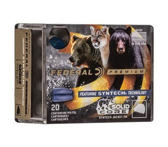 Federal Premium Syntech Brass 9mm 147 Grain 20-Rounds SCS