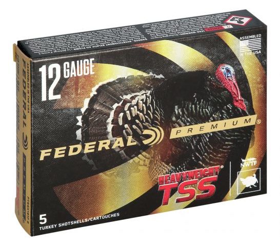 Federal Premium Heavyweight TSS 12 GA #9-Shot 5-Rounds 3.5"