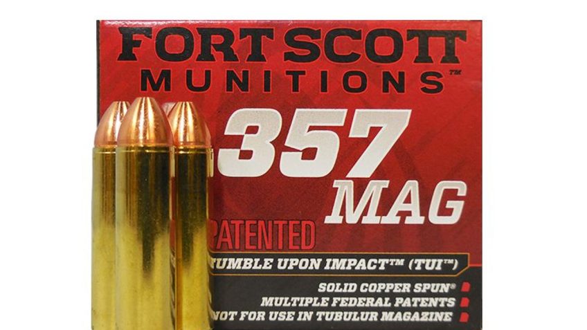 Fort Scott Munitions TUI Brass .357 Mag 125-Grain 20-Rounds SCS