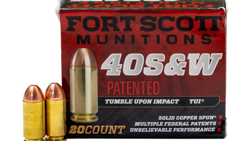 Fort Scott Munitions TUI Brass .40 SW 125-Grain 20-Rounds SCS