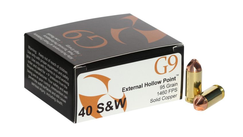 G9 .40 S&W 95gr External HP Ammunition 20-Rounds