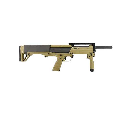 Kel-tec 12 Gauge 18.5" Barrel 8 Rounds Tan/black 3" Chamber Ksg-nr Shotgun Cyl.