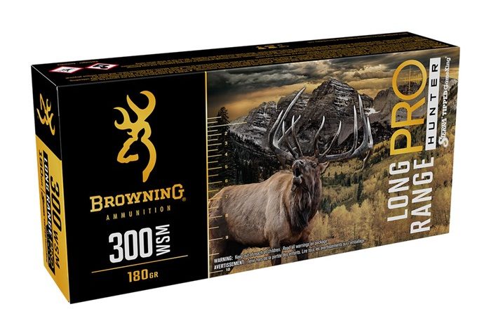 LONG RANGE PRO HUNTER 300 WSM AMMO – 105-004-457WB 300 WSM 180GR SIERRA TIPPED GAMEKING 20/BOX