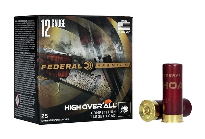 HIGH OVER ALL 12 GAUGE AMMO – 105-004-775WB 12 GAUGE 2-3/4″ 24 GRAM 3-1/4 DRAM #7-1/2 25/BOX