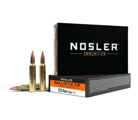 Nosler BTA-223 Rem 55g BT SP Ammo 20ct