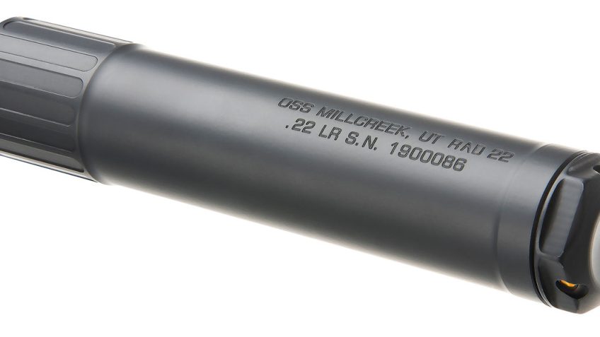 OSS HUXWRX RAD 22 Rimfire Suppressor