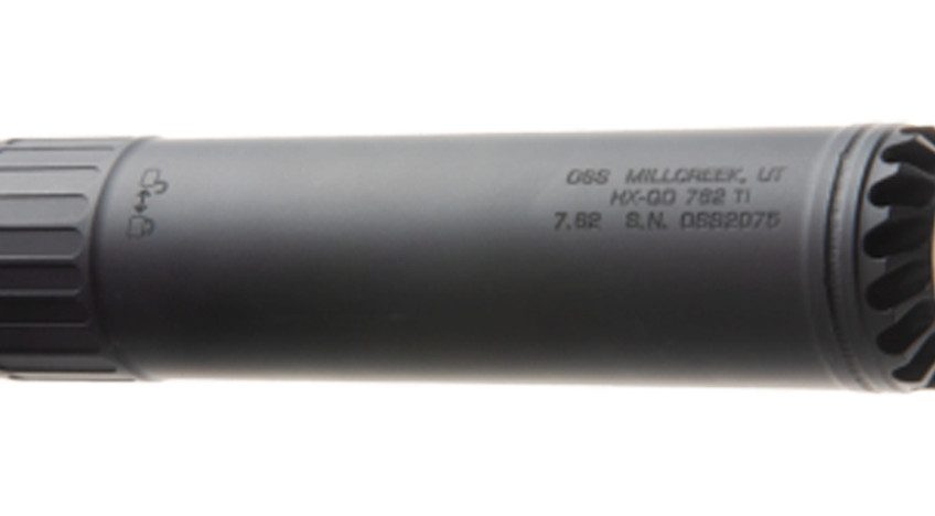 OSS HUXWRX HX-QD 7.62 Titanium Suppressor