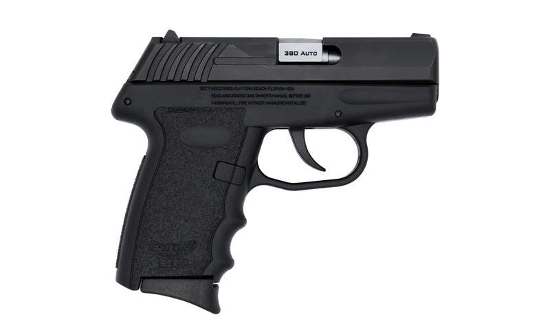 Sccy Industries , Sccy Cpx-3cbbkg3 380 Blk Slide Blk Grip No Sfe 10r