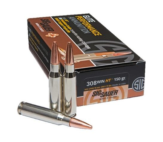 Sig Sauer Elite Hunting Ammunition .308 20Rds