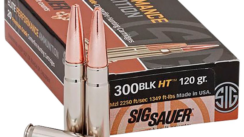 Sig Sauer Elite Copper Hunting Brass .300 Blackout 120-Grain 20-Rounds OTM