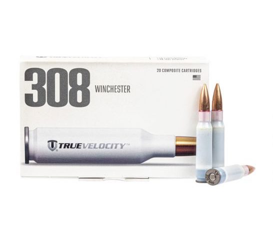 True Velocity Composite .308 Win 168 Grain 20-Rounds NC