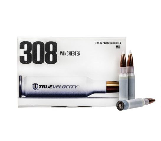 True Velocity Ammunition Composite .308 Win 165 Grain 20-Rounds AB