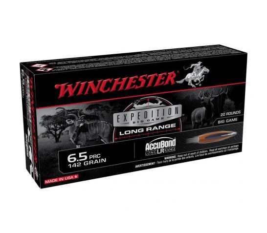 Winchester Expedition Big Game Long Range Brass 6.5 PRC 142-Grain 20-Rounds ABLR