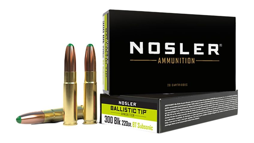 BALLISTIC TIP SUPPRESSOR READY 300 AAC BLACKOUT AMMO