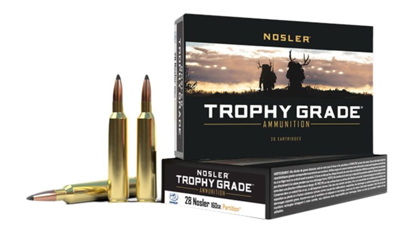 TROPHY GRADE 28 NOSLER AMMO