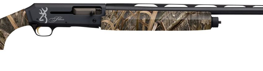 Browning Silver Field 12 Ga, 3.5" Chamber, 28" Barrel, Black Charcoal Bi-Tone Mossy Oak Stock, 4rd