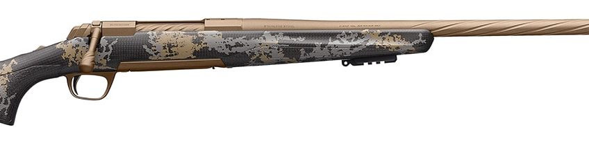 Browning X-Bolt Mountain Pro LR 7mm Rem Mag, 26" Barrel, Burnt Bronze, Graphics CF Stock, 3rd