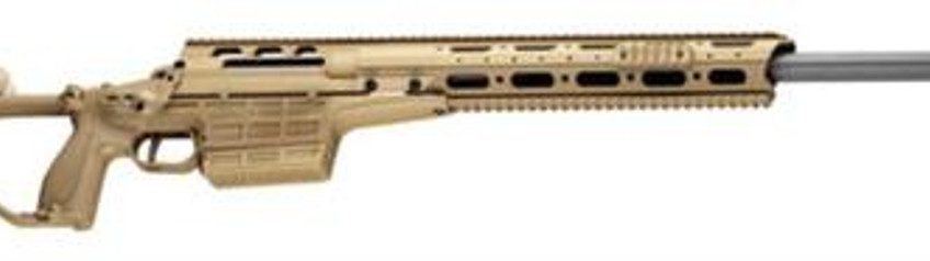 Sako TRG M10 .338 LM Coyote Brown/ Black, Right Folding Stock JRS353RTL2