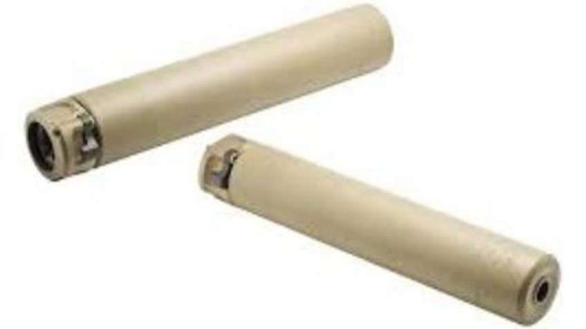 SOCOM7.62-RC2 SUPPRESSOR 7.62 QUICK DETACH – SOCOM 762 Suppressor 7.62 QD Mount Dark Earth