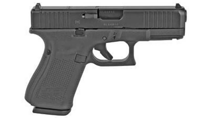 Glock 45 Gen 5 9mm, 4.02" Barrel, Blue Titanium Flag, 17rd