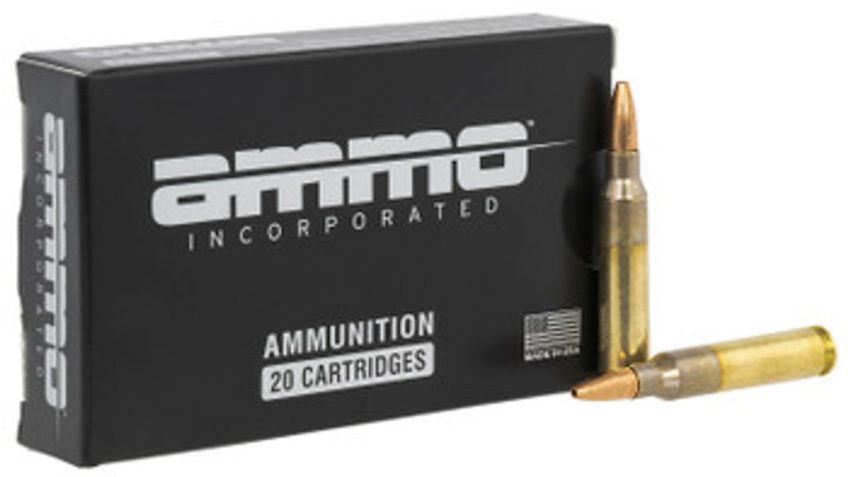 Ammo, Inc. Signature 243 Winchester 95 Grain SST Brass Case Rifle Ammo, 20 Rounds, 243W095SSTA20