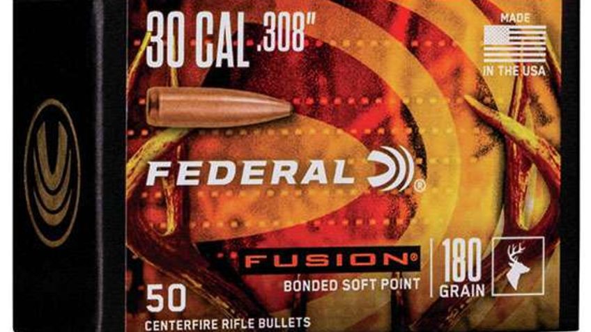 FEDERAL BLT FUSION 30CAL 180GR (.308) 50/4