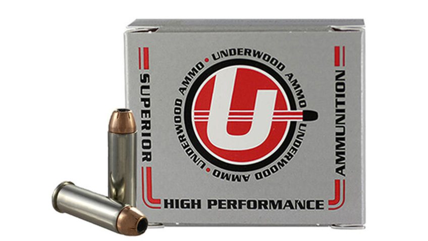 Underwood Ammo .41 Remington Magnum 210 Grain XTP Jacketed Hollow Point Nickel Plated Brass Cased Pistol Ammo, 20 Rounds, 431