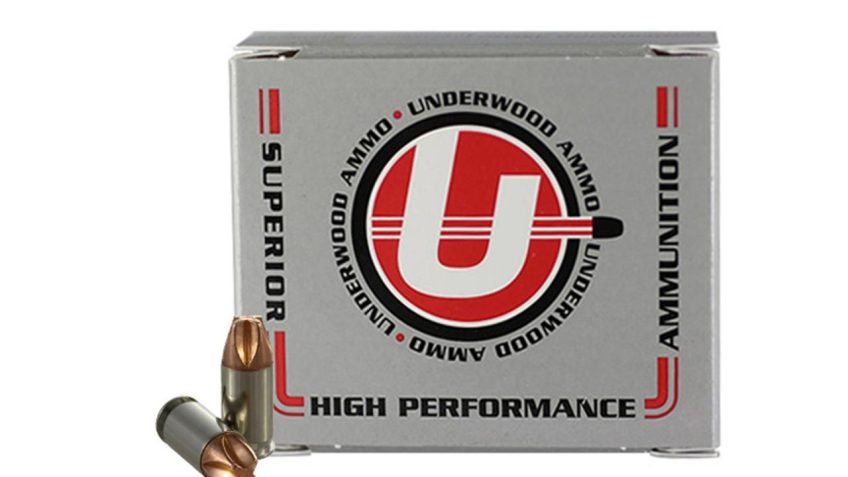 Underwood Ammo .380 ACP +P 68 Grain Xtreme Defender Solid Monolithic Nickel Plated Brass Cased Pistol Ammo, 20 Rounds, 639