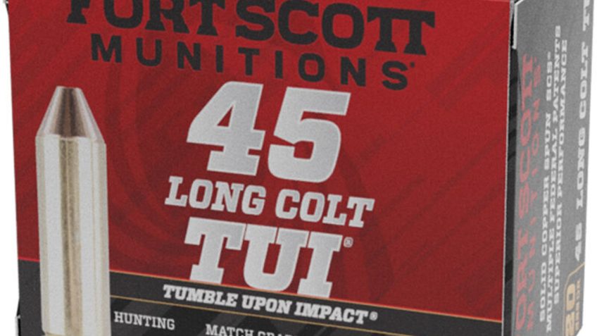 Fort Scott Munitions .45 Colt SCS TUI Ammo 225 Grain 20 Rounds