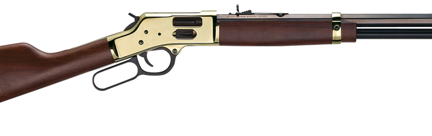 Henry H006GC Side Gate 45 Colt (LC) 10+1 20" Blued Octagon Barrel, Polished Brass Rec, American Walnut Stock, Adj. Sight