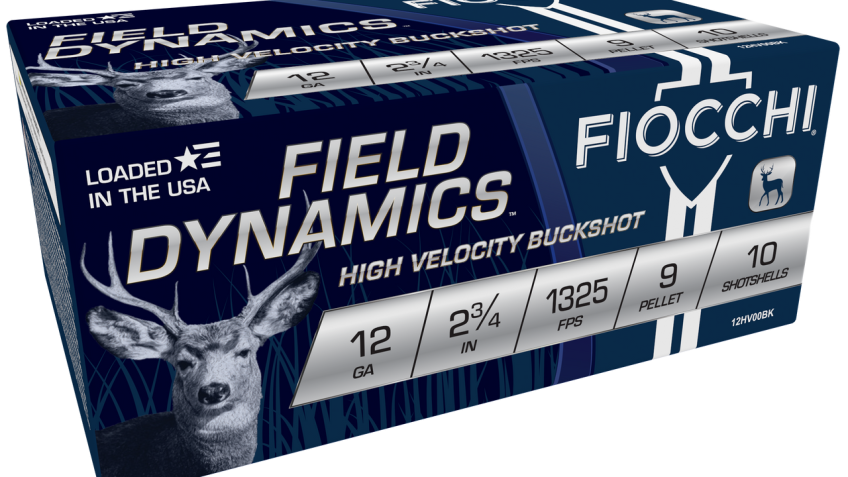 Fiocchi Field Dynamics, 12 Gauge 2.75" 9 Pellets 25/10