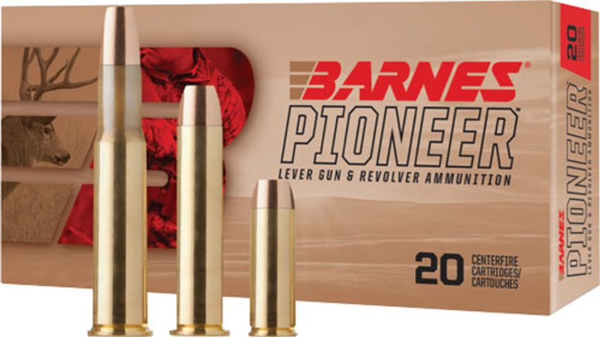 Barnes .45 Colt 250 Grain Jacketed Soft Point Brass Cased Pistol Ammo, 20 Rounds, 32142