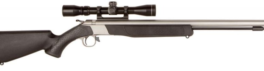 CVA PR2110SSC Wolf 50 Cal 24″ 209 Primer Stainless Black Synthetic with 3-9x32mm Scope