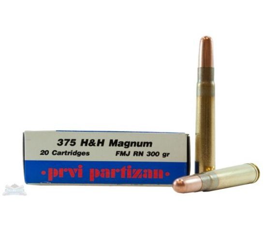 PPU 375 H&H 300 Gr Full Metal Jacket