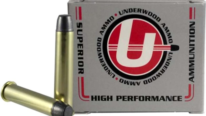 Underwood Ammo .45-70 Government +P 430 Grain Coated Hard Cast Nickel Plated Brass Cased Rifle Ammo, 20 Rounds, 751