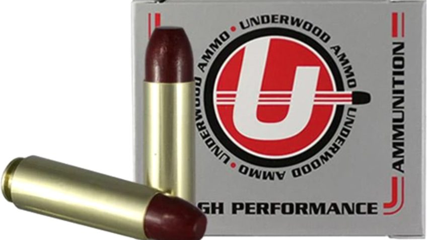 Underwood Ammo 50 Beowulf 380 Grain Coated Hard Cast Brass Cased Rifle Ammo, 20 Rounds, 753