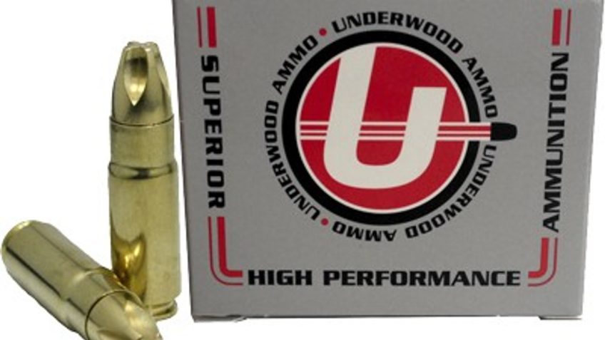 Underwood Ammo .458 SOCOM 302 Grain Solid Monolithic Brass Cased Rifle Ammo, 20 Rounds, 411